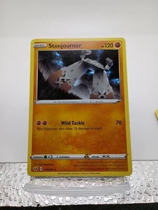 Pokemon TCG - Base Espada y Escudo - No Holo Raro - Stonjourner 114/202 - Imagen 1 de 2