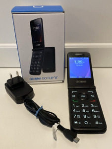 Alcatel Go Flip V 8gb Black 4051S (Verizon) Flip Cell Phone in Orig Box EUC