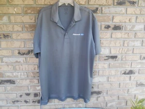 ADIDAS CLIMALITE GREY POLO EMPLOYEE SHIRT FOR PEACOCK FORD FLORIDA SIZE 2XL. - Picture 1 of 11