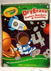 Crayola Explore Numbers & counting - Dry Erase flip book - Picture 1 of 8