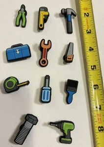 Lot of 11 Tool shoe charms for crocs - Picture 1 of 3