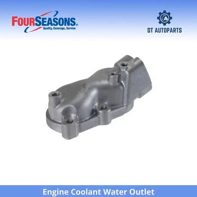 For 2007 GMC Sierra 2500 HD Classic 6.6L Engine Coolant Water Outlet 4 Seasons - Image 1 of 4