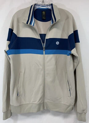 Aigle #58909 Multicolor Soft Shell Polyester Zip Up Jacket Front Pockets Sz (XL) - Image 1 of 3