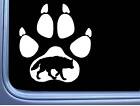 Wolf Paw Sticker OS 118 cub Decal timberwolf greywolf