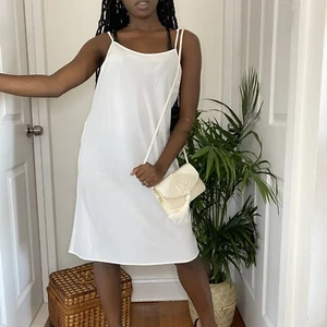 90s vintage sheer slip dress - size 10 - Picture 1 of 3