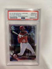 2018 Bowman Chrome Victor Robles National Convention PSA 10