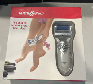 Emjoi Micro Pedi Essentials Pedicure Manicure Kit Extra Rollers Battery Included