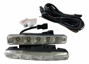 HIGH POWER LED White Daytime Running DRL Day Light Car Light for Vauxhall Ford - Picture 1 of 4