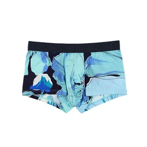 HOM Herren Trunk Aqua Größe M - XXL Turquoise Print NEU - Bild 1 von 2