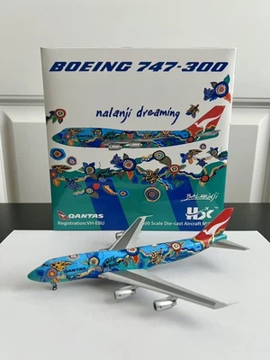 Modelos HX 1:400 Qantas Airways Boeing 747-300 VH-EBU Nalanji Dreaming Foto 1 de 4