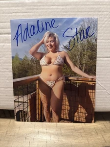 Adaline Star signed model 8x10 Photo Proof 68 - Picture 1 of 2