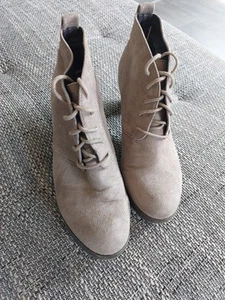 Stiefeletten Größe 41 Hell Braun Stiefel Sommer Mit Absatz - Bild 1 von 3