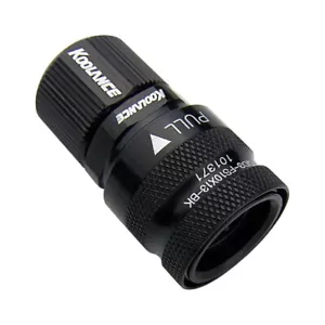 Koolance QD3 Female Quick Disconnect, for 10mm x 13mm (3/8in x 1/2in), Black - Picture 1 of 1