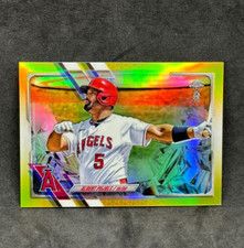 2021 Topps Ben Baller Chrome Albert Pujols GOLD /50 Los Angeles Angels #102