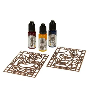 Creative Expressions Nod to Tradition Stained Glass Dies and Mediums New - Picture 1 of 3