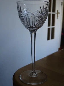 VAL ST LAMBERT GRÖSSE LUBIN 1 ALTES GLAS RHEINWEIN ROEMER KRISTALL ht 19 cm - Bild 1 von 7