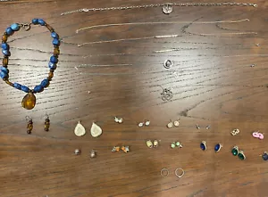 Conjunto de Disfraz de Joyería Pendientes, Collares, Anillos 1347 - Imagen 1 de 12