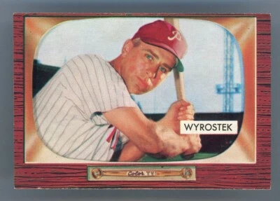 1955 Bowman #237 Johnny Wyrostek NEAR MINT **BB-2325** - Image 1 of 2