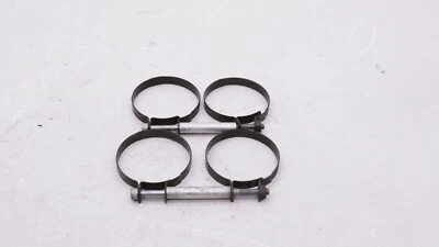 2006 06 07 KAWASAKI NINJA ZX10R ZX 10R THROTTLE BODY INTAKE CLAMPS RINGS K142 - Image 1 of 3