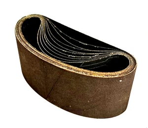CINTURÓN DE LIJADO DE ÓXIDO DE ALUMINIO DE 2-3/4"" X 15-1/2"" X 120 GRIT A/0 - 10 PIEZAS - Imagen 1 de 5