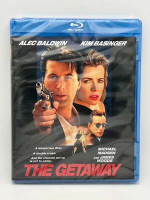 The Getaway (1994) Blu-ray Shout Factory Alec Baldwin Kim Basinger Action NEW - Image 1 of 3