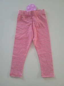 NWT HAVEN GIRL Holiday Magic Candy Cane Red Stripe Legging Bottom Pant school 4 - Picture 1 of 2