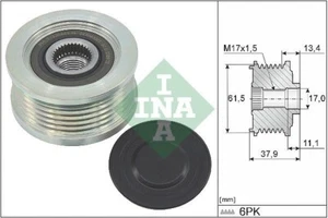 535002310 INA DISPOSITIVO RUOTA LIBERA ALTERNATORE PER ALFA ROMEO FIAT LANCIA - Foto 1 di 4