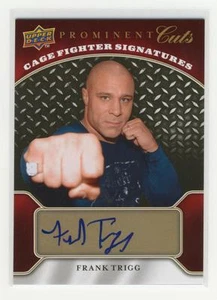 Frank Trigg 2009 UD Prominent Cuts Cage Fighter Autograph - Picture 1 of 1