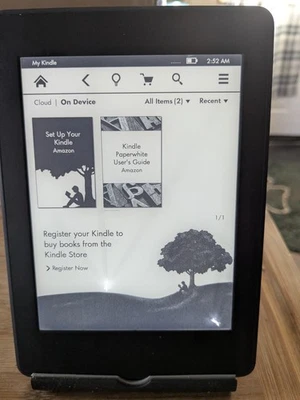 Amazon Kindle Paperwhite 7th Gen 4GB Wi-Fi E-Reader Tablet DP75SDI Grade C #595 - Image 1 of 3