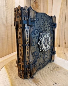 Scatola Portaoggetti Libro Magico Regalo Ricordi Cosplay - Foto 1 di 8