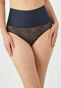 Braguita modeladora Maidenform Cool Comfort Panites encaje control abdomen AZUL MARINO 2XL - Imagen 1 de 4