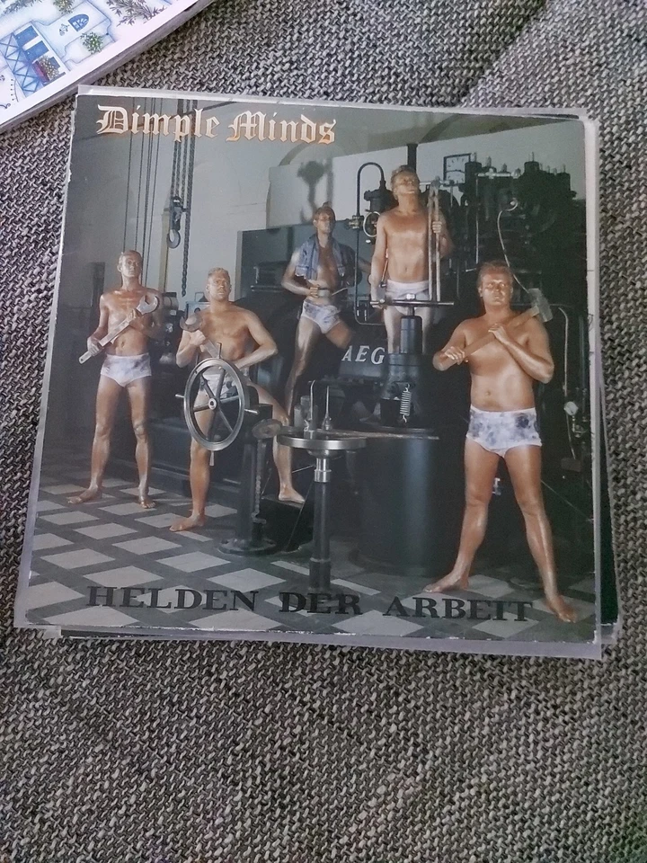 Dimple Minds Helden Der Arbeit Steamhammer Vinyl LP - Bild 1 von 1