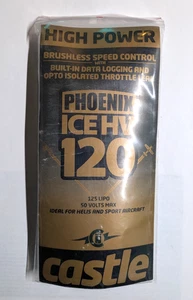 Castle Creations Phoenix ICE HV 120 amp 50v 12s R/C Air ESC - New Old Stock - Picture 1 of 2