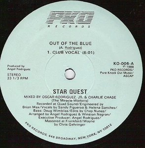 Star Quest - Out Of The Blue (12") (Very Good Plus (VG+)) - Picture 1 of 2