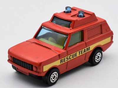 Vintage Corgi Juniors Range Rover Rescue Team Fire. DieCast GT Britain. 1/64 - Image 1 of 4