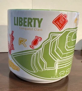 Carnival Cruise Liberty - Conquest Class SCHIFF SERIE Tee Kaffee Becher 14 Unzen EUC - Bild 1 von 10