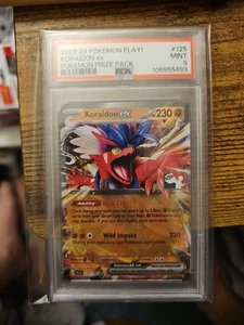 🔥🔥Koraidon Ex Playstamp 125/198 Super Low Pop!!🔥🔥 - Photo 1 sur 2