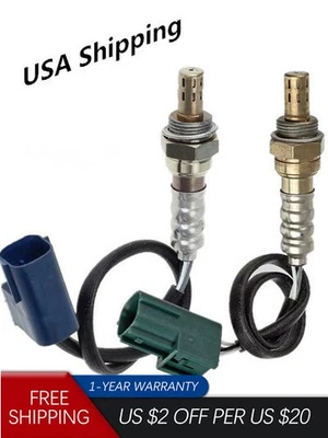 2PCS Downstream O2 Oxygen Sensor Nissan Pathfinder 2005-2009 4.0L - Image 1 of 4