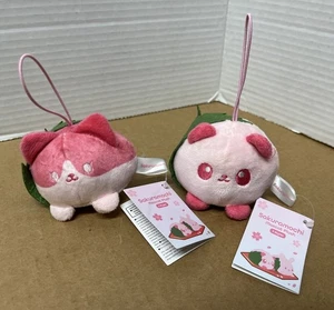 Juego de 2 peluches Kiddleton Sakuramichi mascota (nuevo con etiquetas) rosa L - Imagen 1 de 8