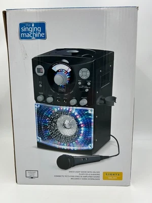 The Singing Machine SML385 Karaoke System - Black - Изображение 1 из 4