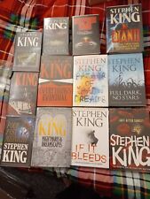 Stephen King Books Collection Hardbacks