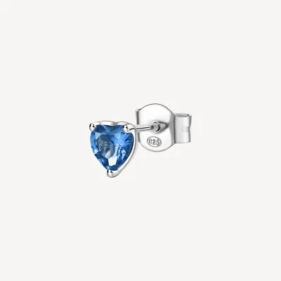 BROSWAY FANCY ORECCHINO SINGOLO CON ZIRCONI IN ARGENTO 925 FFB88 FREEDOM BLU - Immagine 1 di 4