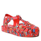Girls' Mini Melissa Possession Mickey & Friends Red Jelly Shoes NEW
