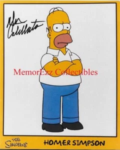 THE SIMPSONS Dan Castellaneta / Homer SIGNED Autograph 8x10 Color Photo - Picture 1 of 1