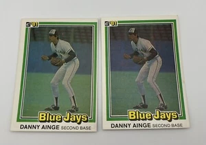 1981 Donruss #569 Danny Ainge Lot of (2) Rookie RC cards Blue Jays CELTICS - Picture 1 of 2