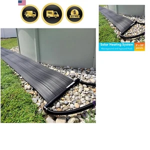 Solar Pool Heater Sun Heater 2ft x 20ft for In Ground Above Ground Pools - Picture 1 of 3