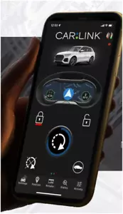 Audiovox CarLink ASCL7 Remote Start/Security Android iOS Smartphone Control Unit - Picture 1 of 7