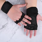 Weight Lifting Gloves Training Gym Grips Fitness Glove Men Crossfit Bodybuil  WB