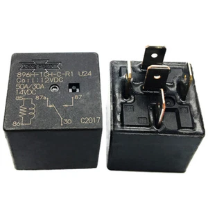 2 pz SongChuan 896H-1CH-C-R1 U24 12 VDC relè per auto 5 pin 50A/30A 14VDC - Foto 1 di 1