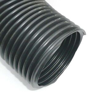 75mm  (3") Duct Hose Black PVC Heater Vent Pipe Per metre